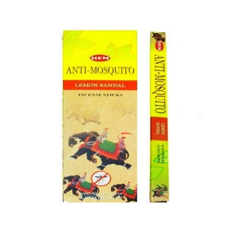 Kadzidełka HEM 8szt. - ANTI MOSQITO - Lemon & Sandal