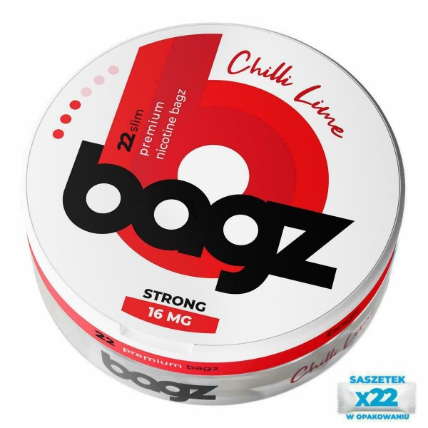 Biały Snuss - BAGZ Chill Lime 16mg