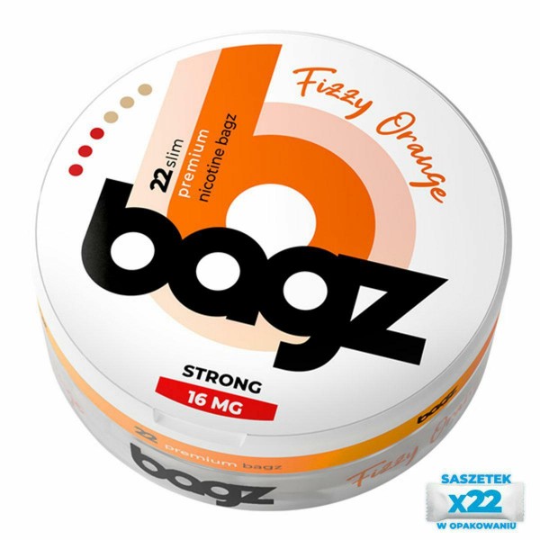 Biały Snuss - BAGZ Fizzy Orange 32mg