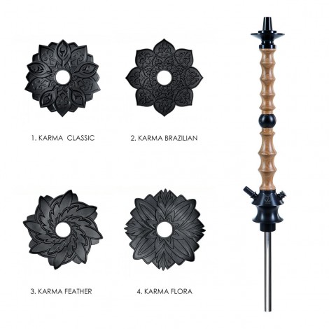 Shisha KARMA 1.1 - Walnut Black Classic (Korpus)