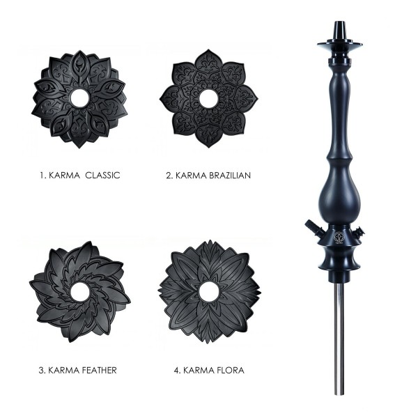 Shisha KARMA 3.1 - Black Feather (Korpus)