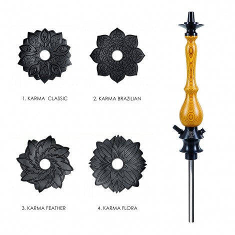 Shisha KARMA 3.1 - Yellow Feather (Korpus)