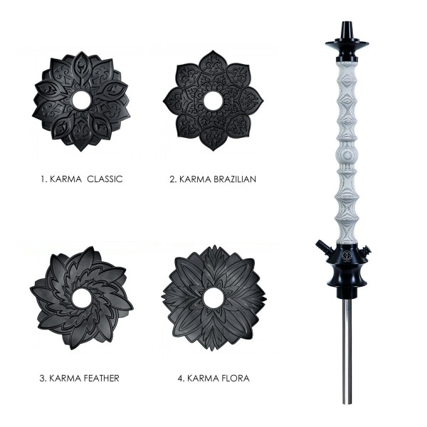 Shisha KARMA 1.1 - White Flora (Korpus)