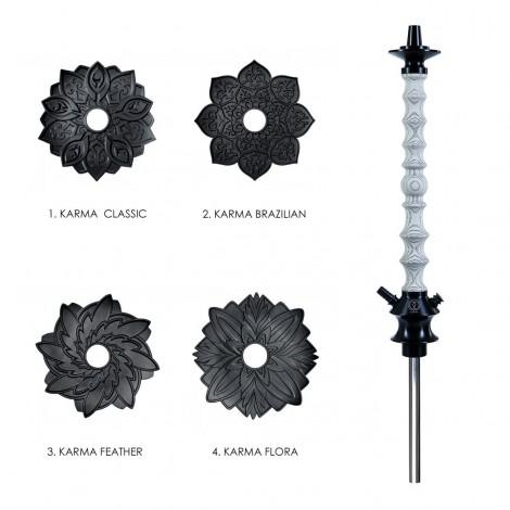 Shisha KARMA 1.1 - White Flora (Korpus)