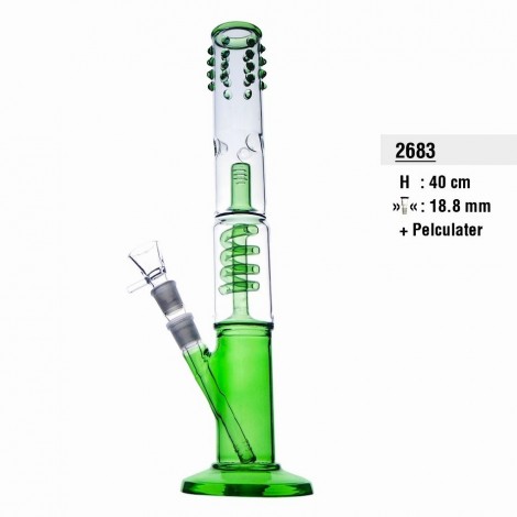 Bongo z dyfuzorem - Green Aerial - 40cm (2683)