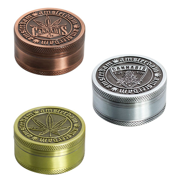 Młynek do Tytoniu - Amsterdam Leaf Zinc