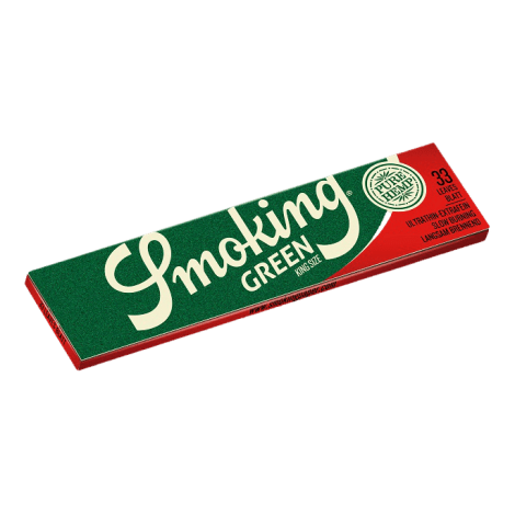 Bibułki Smoking - King Size Green