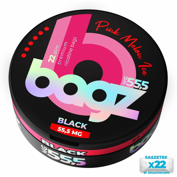 Biały Snuss - BAGZ Watermelon Ice 55,5mg - Mega Mocne