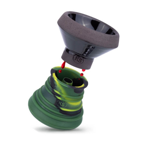 Cybuch do Shishy KS APPO Silko - Shiny Camouflage