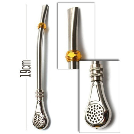 Bombilla Santiago z pierścieniem - 19 cm