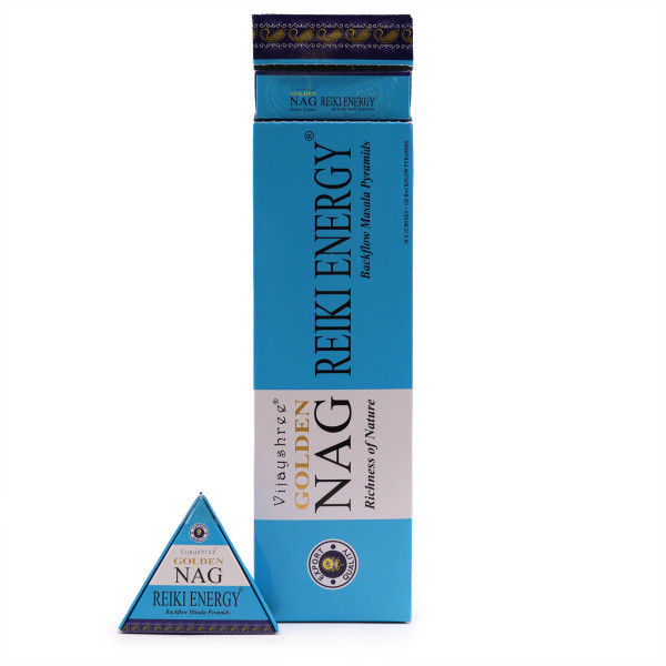 Kadzidełka Backflow Golden Nag - Energia Reiki