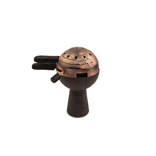 Cybuch do Shishy AMY - Globe Set Stone Brown