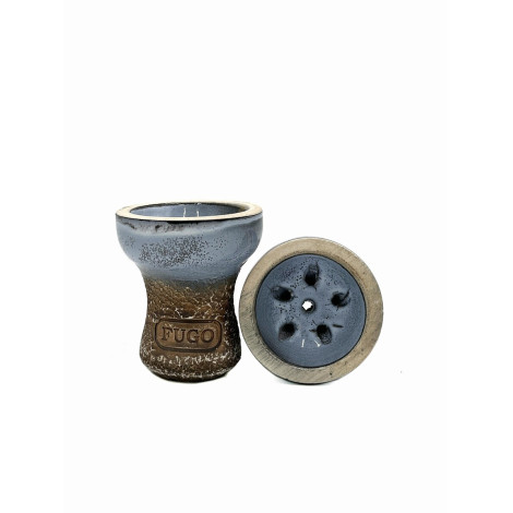 Cybuch do Shishy Fugo - Turka Glaze Grey