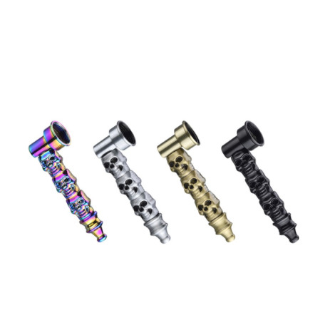 Lufka Metalowa - SKULLS - 8cm