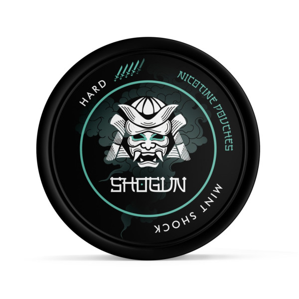 Biały Snuss - SHOGUN Mint Shock - 20mg - HARD
