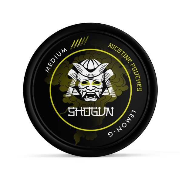 Biały Snuss - SHOGUN Lemon G - 15mg - MEDIUM