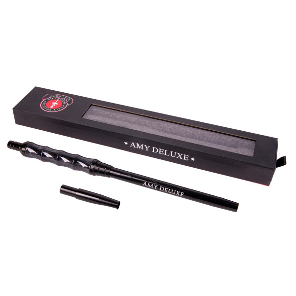 Ustnik do Shishy AMY z Akrylową Rączką - Black Stars 35cm