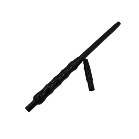 Ustnik do Shishy AMY z Akrylową Rączką - Black Red 35cm