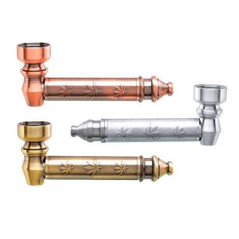 Lufka Metalowa Antic Leaf - 8cm