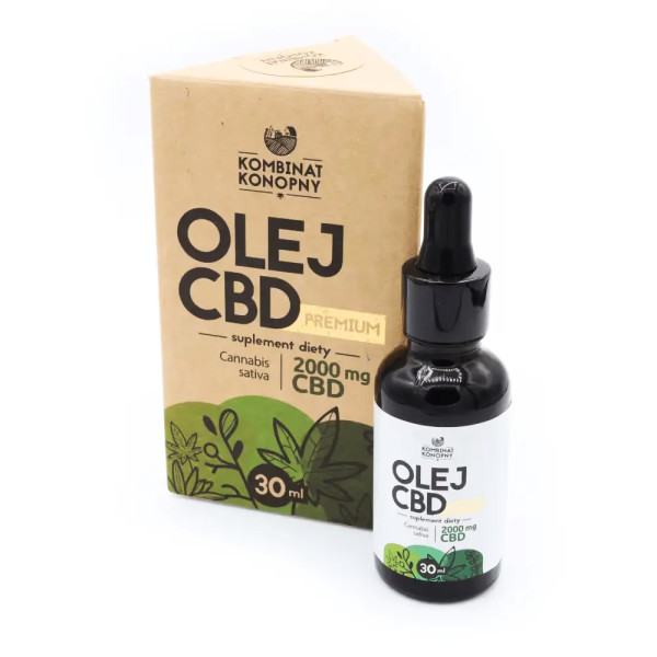 Olej CBD 8% 30ml - Kombinat Konopny 2000mg