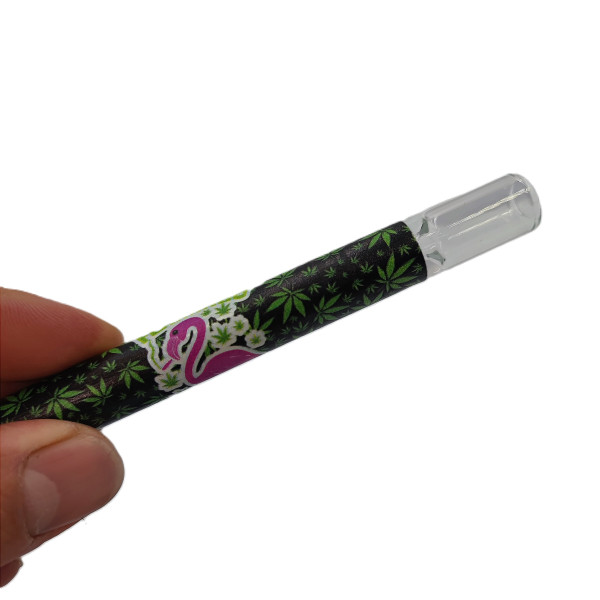 Lufka Szklana Flamingo 11cm