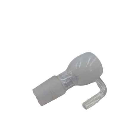 Cybuch do Bonga 18,8mm z rączką - Biały