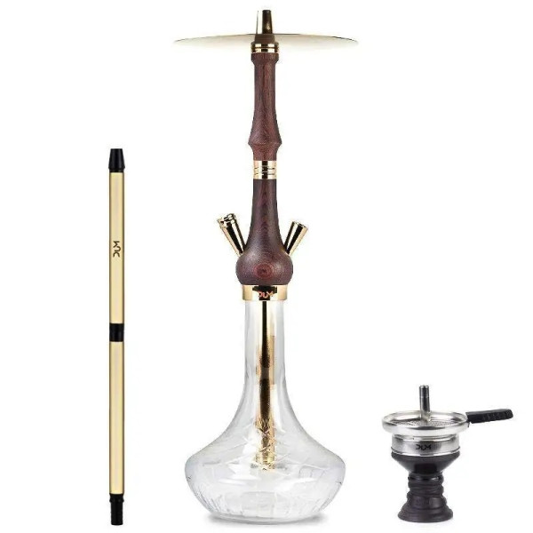 Shisha DUM - Majesty Wood SS18 - Gold 60cm