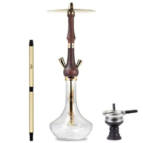 Shisha DUM - Majesty Wood SS18 - Gold 60cm