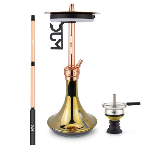 Shisha DUM - Victoria Gold Medium SS39 - 50cm