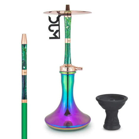 Shisha DUM - KAZAN GOLD Large SS69 - Rainbow 60cm