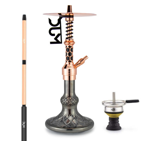 Shisha DUM - Hydraulique Dore SS25 - Gold Black 55cm
