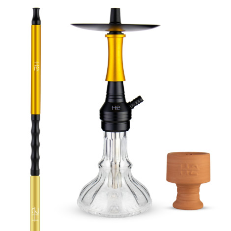 Shisha H2 Bolide H14 - Gold 40cm