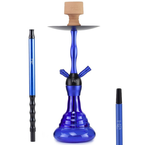 Shisha H2 - Grat Greedy H13 - Blue 50cm