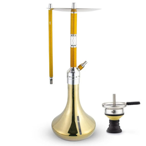 Shisha DUM - EVA D12 - Gold 70cm