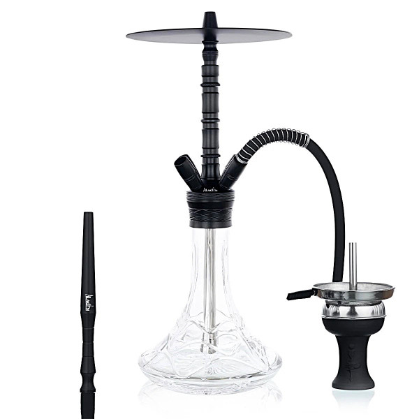 Shisha Aladin na 4 Węże - ALUX 7 Black 53cm