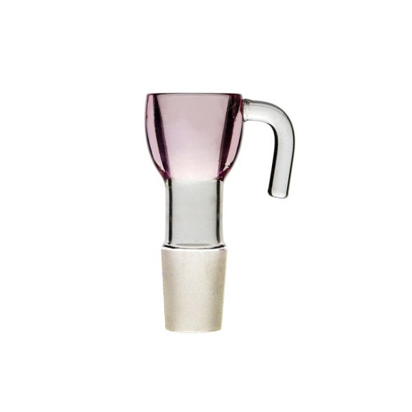 Cybuch do Bonga 18,8mm z rączką - Różowy