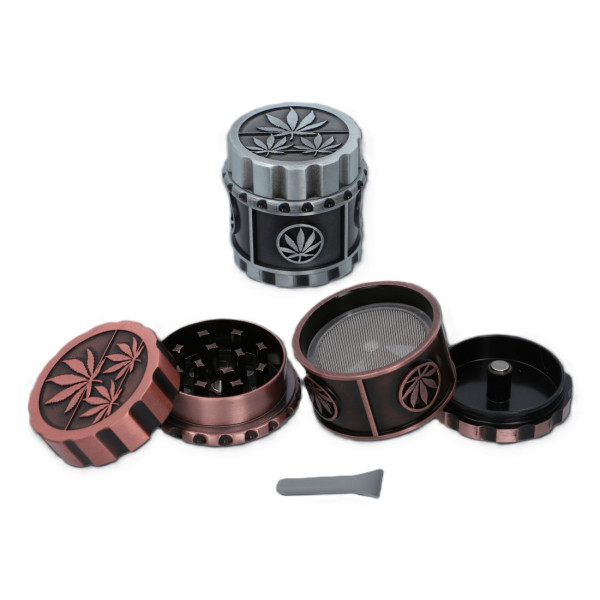 Młynek Metalowy -  Cannabis Barrel (1-2244)