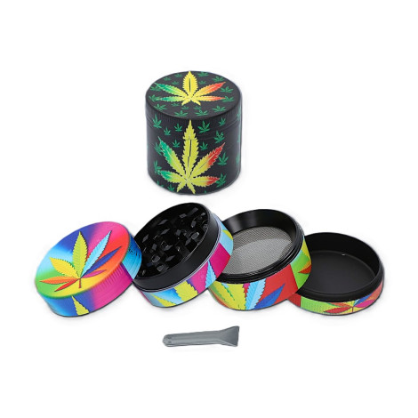 Młynek Metalowy - Ganja Leaf (1-2240)