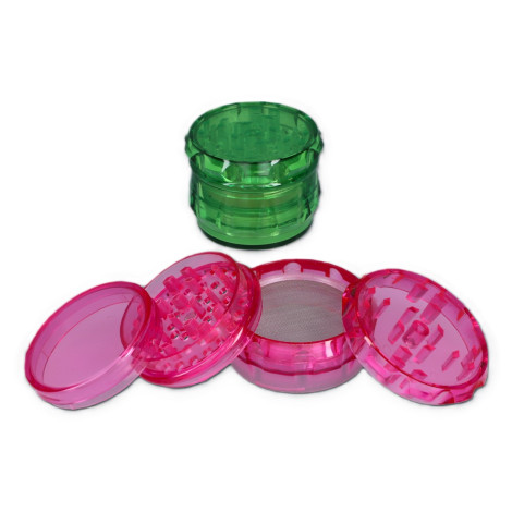 Młynek do Tytoniu Akrylowy 3 Komorowy (2017)