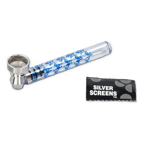 Lufka Szklana z Nadrukiem + Sitka - 9,5cm