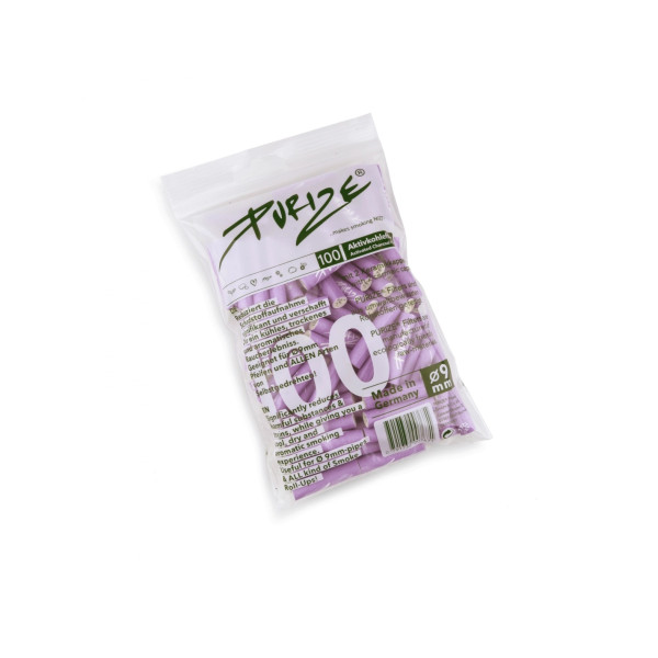 Filtry węglowe PURIZE REGULAR SIZE LILAC - 100szt