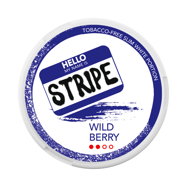 Snuss 20mg Woreczki Nikotynowe - STRIPE Borówka