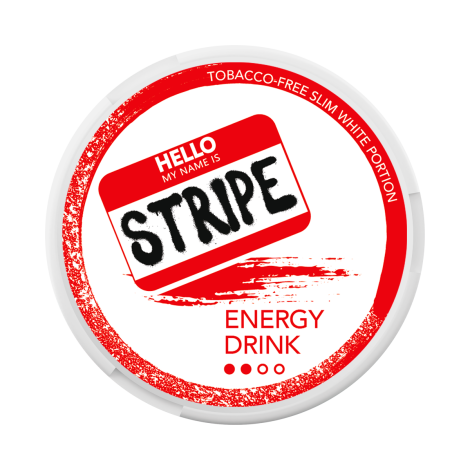 Snuss 20mg Woreczki Nikotynowe - STRIPE Energy Drink