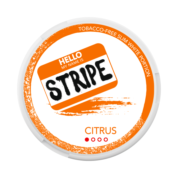 Snuss 40mg Woreczki Nikotynowe - STRIPE Cytrus