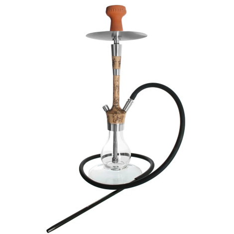 SHISHA KAYA MADERA  X² SILVER - Beech Flash 61cm