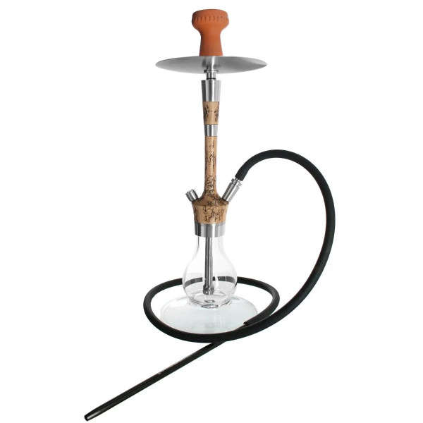 SHISHA KAYA MADERA  X² SILVER - Beech Flash 61cm