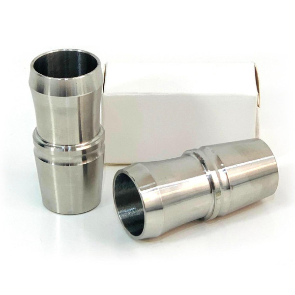 Adapter do Węża Shisha DUM/H2 - Stal Nierdzewna - Srebrny