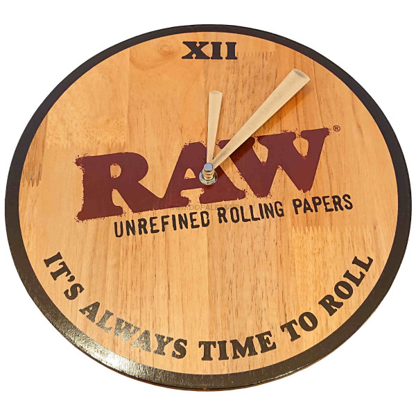 Zegar naścienny RAW "It's Always Time to Roll"