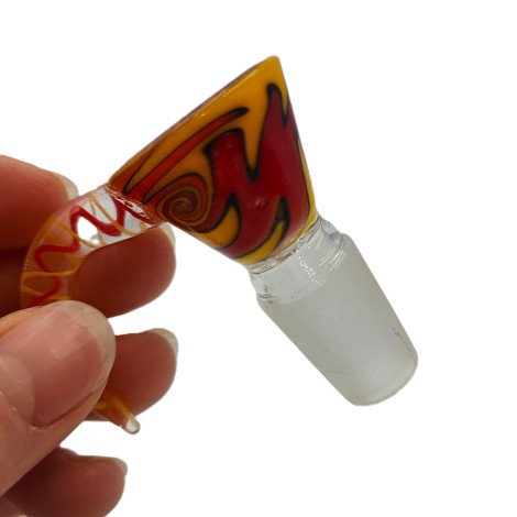 Cybuch do Bonga 18,8mm z Rączką - Eagle Red/Orange