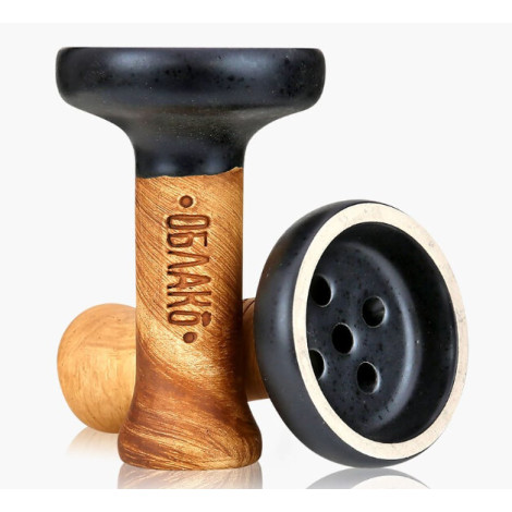 Cybuch do Shishy OBLAKO - Masta Black Matte